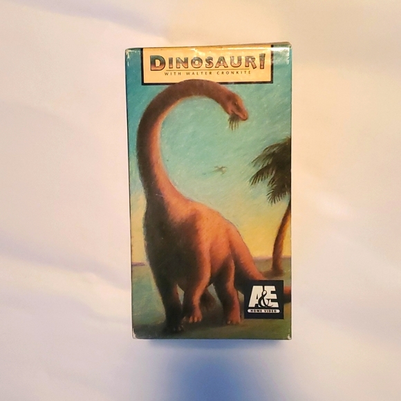 A&E Home Video | Media | Dinosaur With Walter Cronkite 4vhs Set From Ae ...